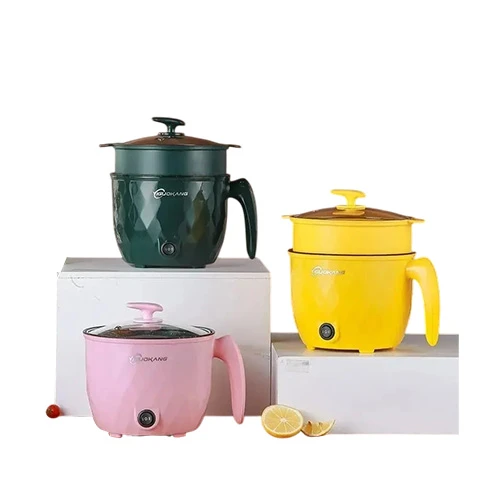 Multifunctional Mini Electric Rice Cooker | Non-Stick Diamond Cooking Pot | 1.8L Compact Rice Cooker